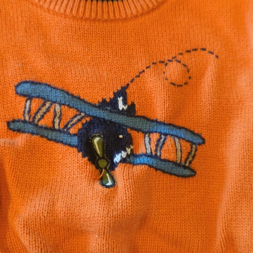 Gymboree orange knit